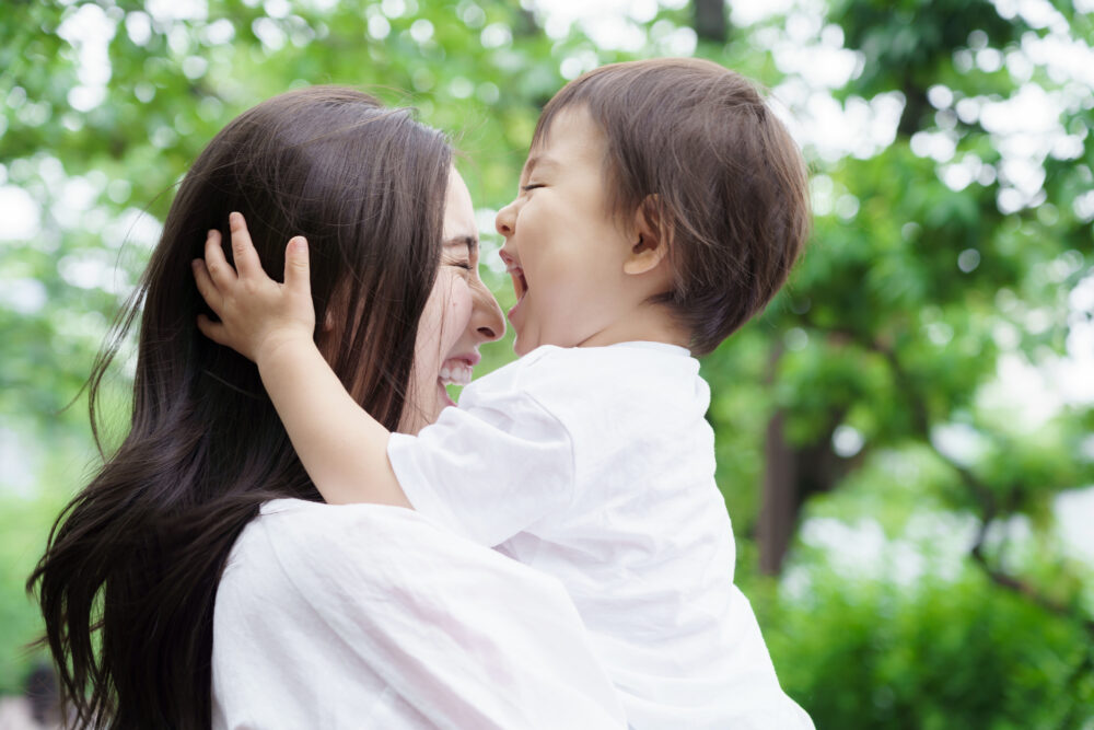 母親　子育て