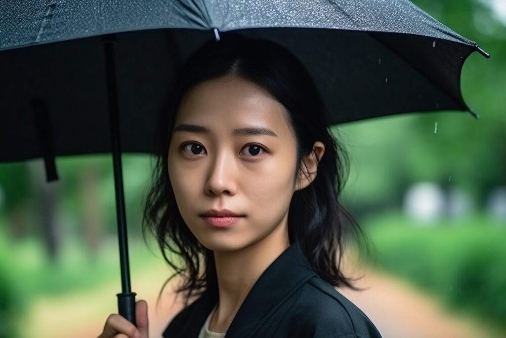 雨の日